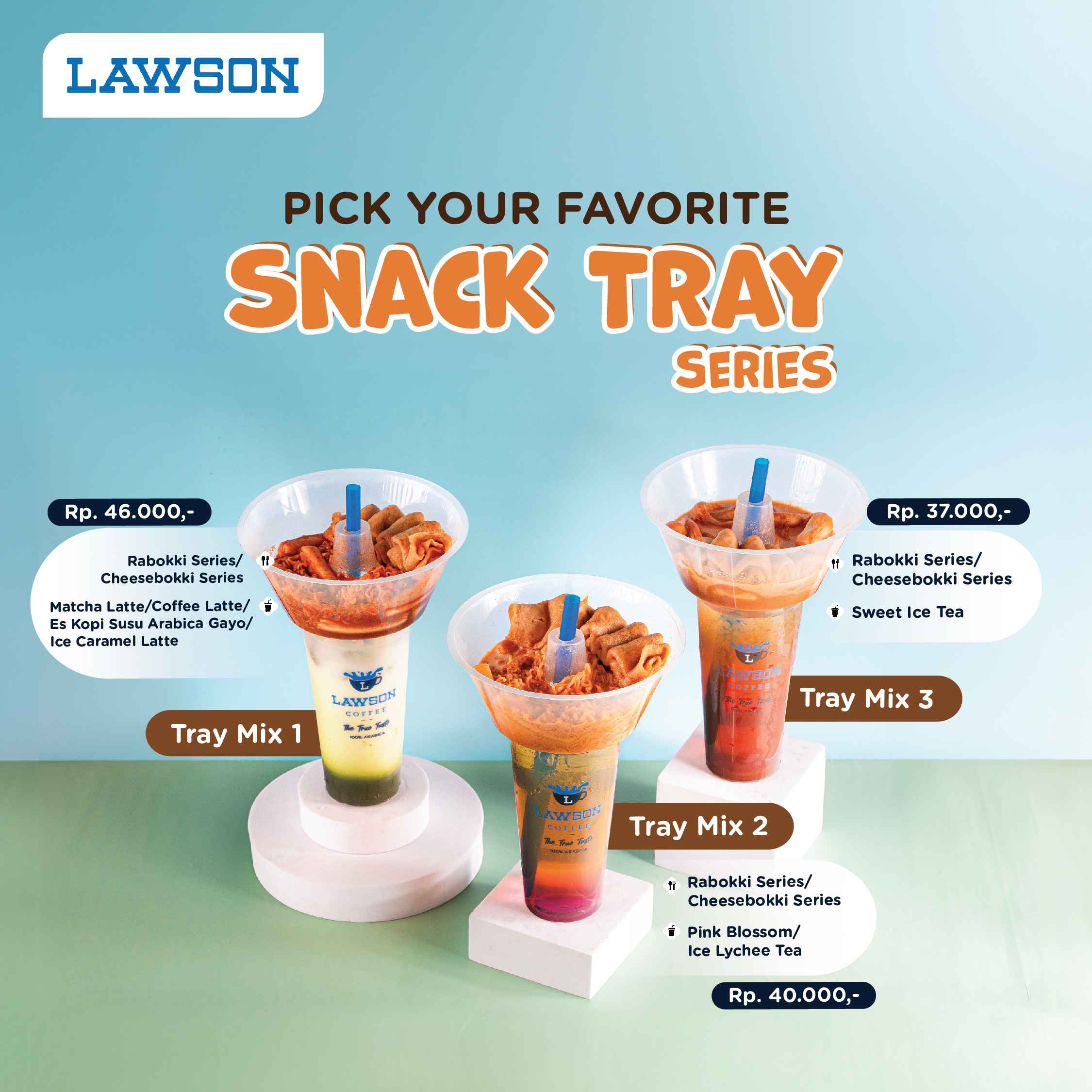 Snack Tray Series at Lawson!